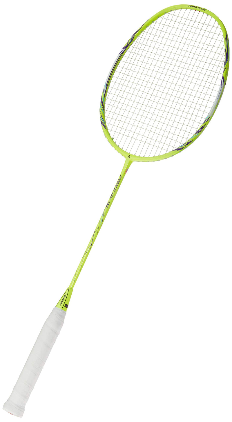 Lightweight Ashaway Force GX 40 badminton racket for easy handling and smooth swings