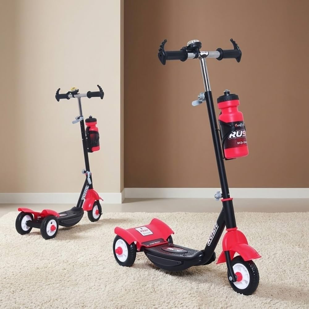 Rabbit Road Runner Drift Red Black Scooter – Stylish & Durable Ride-2