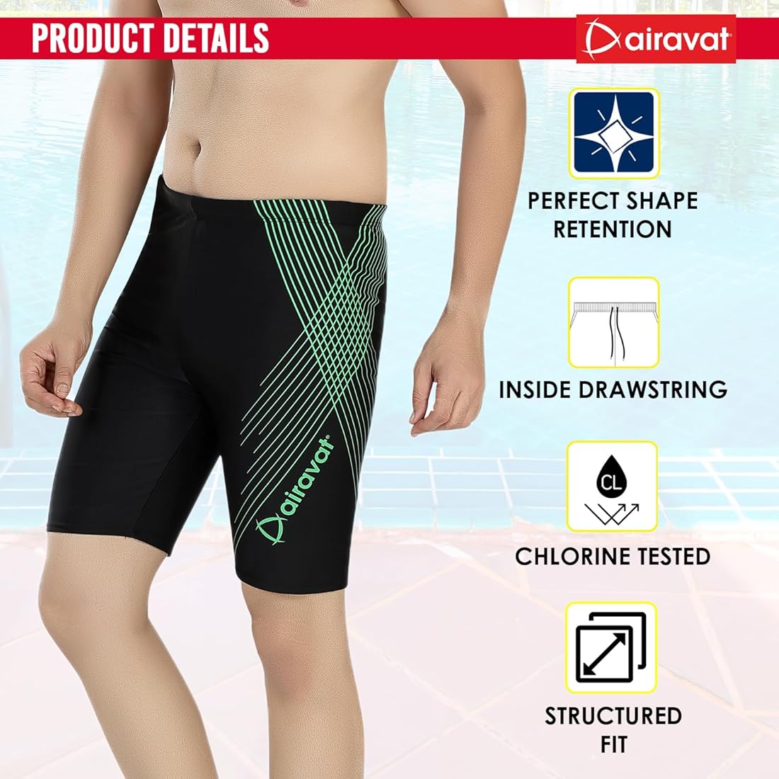 Airavat 1505 Swimming Shorts M