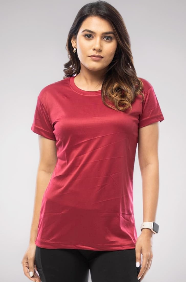 Lentus D319-004 Women T-Shirt for Gym, Training & Casual Wear