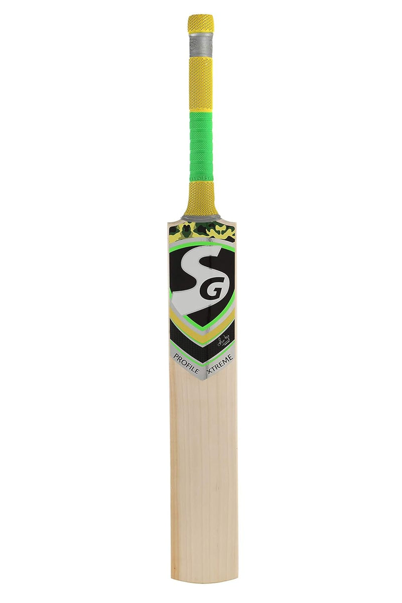 High-quality SG Profile Xtreme 5 cricket bat crafted from English willow for club cricket matches