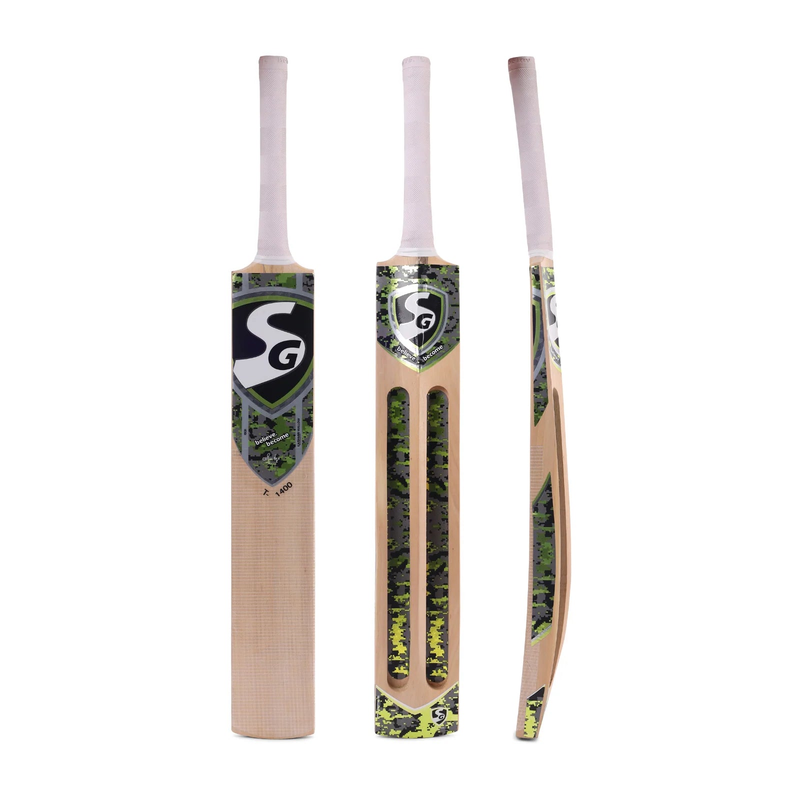 Durable scoop profile bat for training and match performance