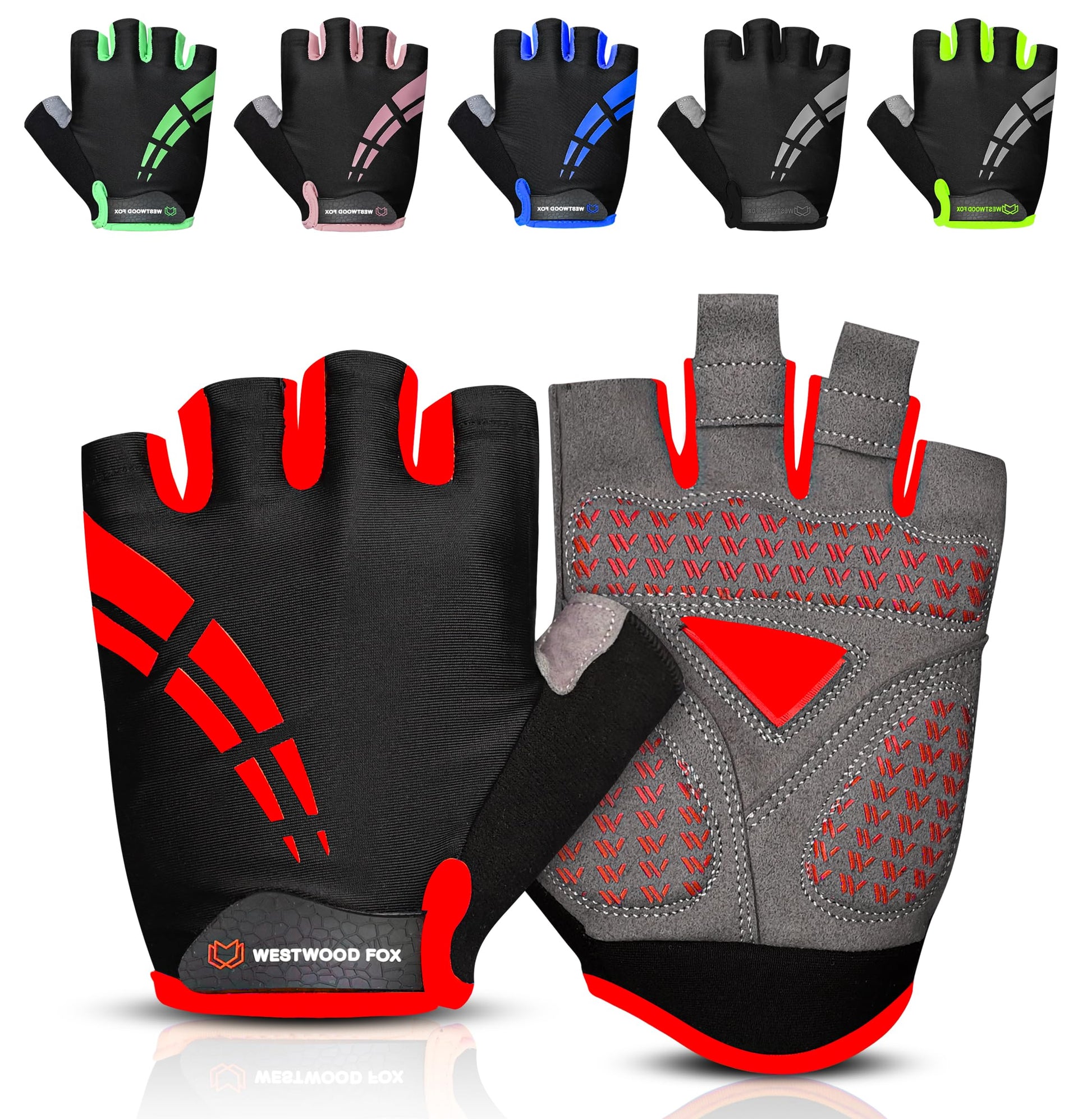 Tron Gel Riding Gloves-4