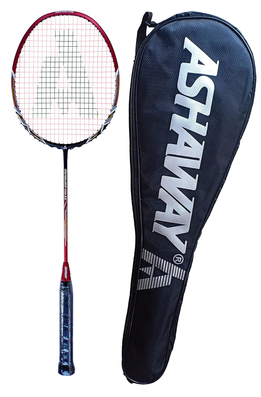 Full view of Ashaway Super Light Pro 11 badminton racket suitable for intermediate players with speed and all-round performance