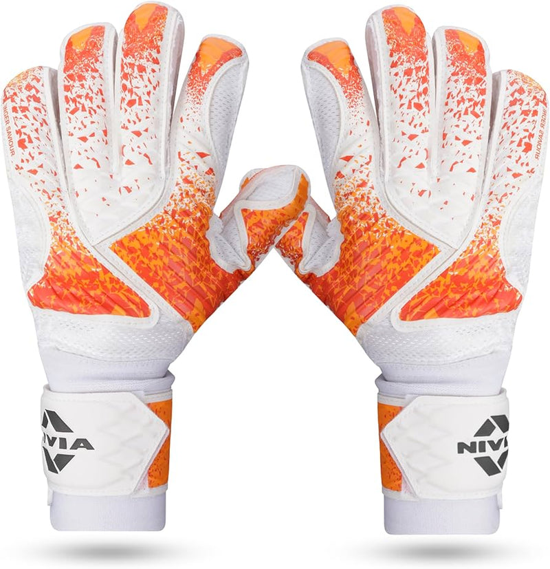 Nivia Finger Saver Goalkeeping Gloves-1