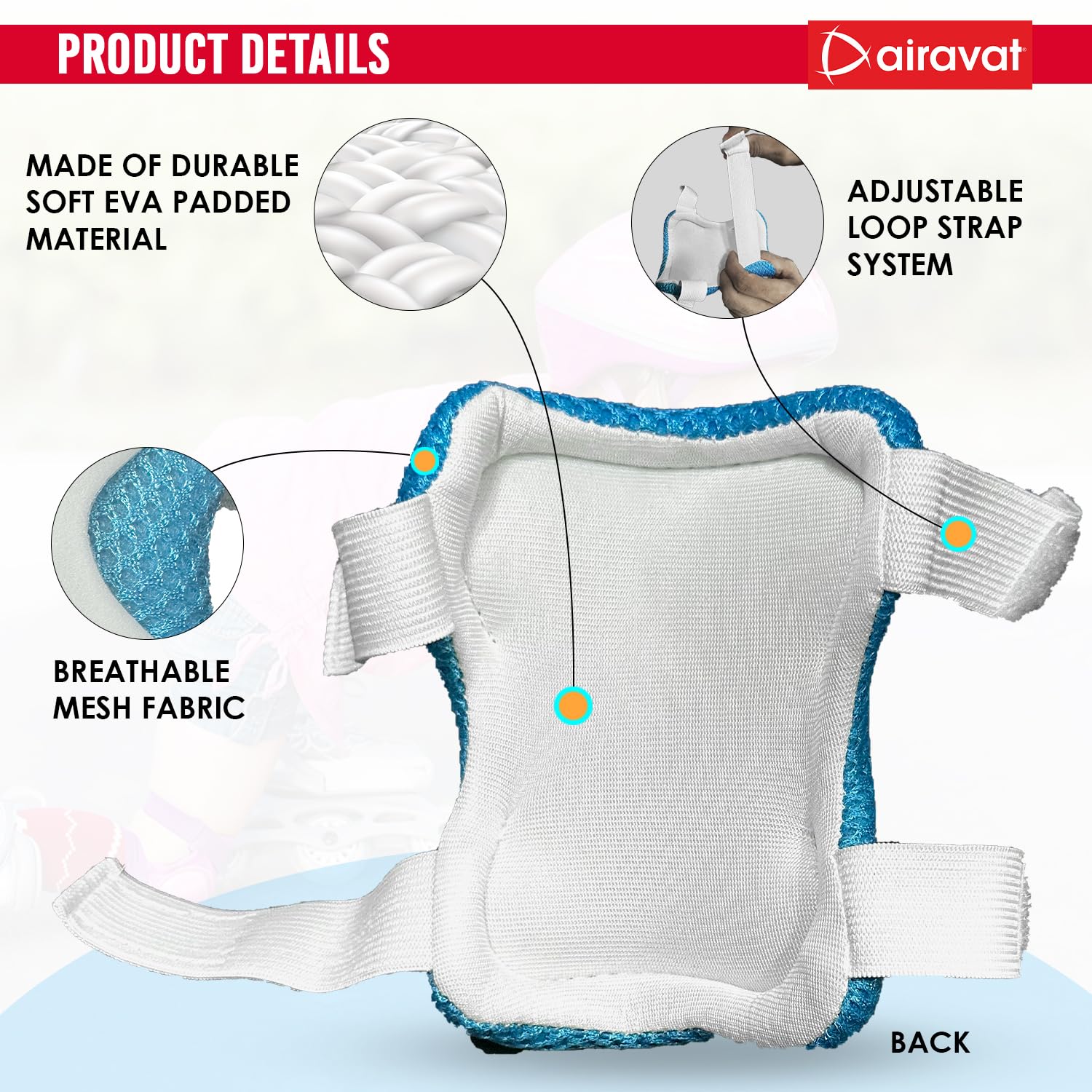 Airavat 7501 3-in-1 Guard Set M – Protective & Comfortable Gear-4