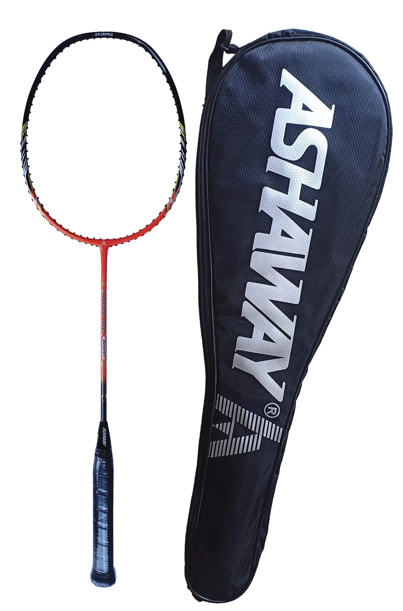 Ashaway Carbon Pro 3000 professional badminton racket full view
