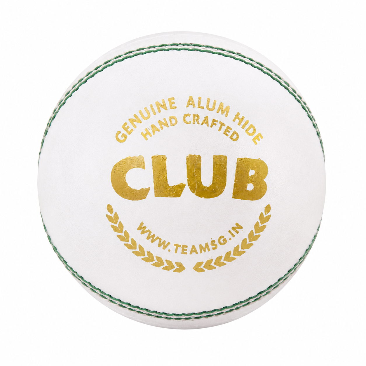 SG Club White Cricket Ball for Matches & Practice