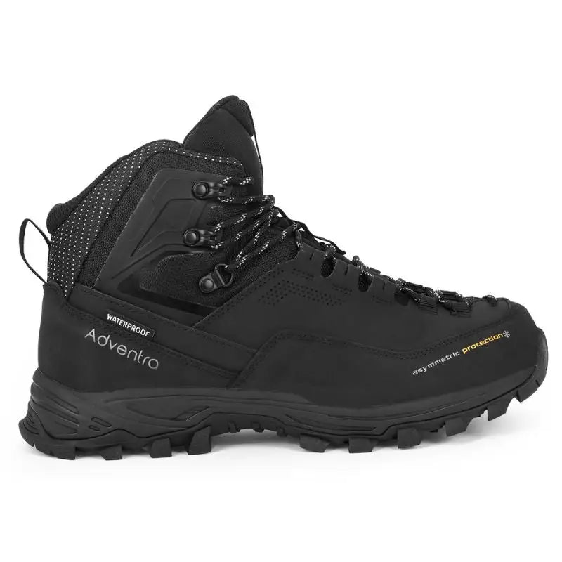 Adventra WH1106 Black Hiking Shoes for Trekking & Outdoor Adventures