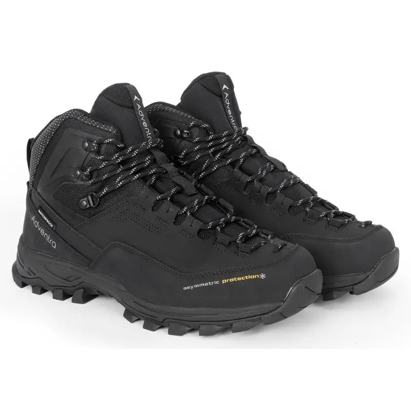 Adventra WH1106 Black Hiking Shoes for Trekking & Outdoor Adventures