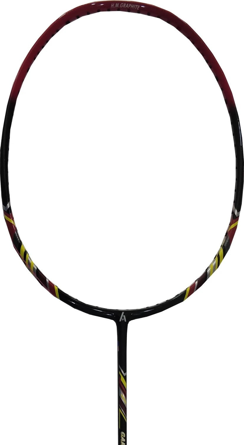 Close-up of Ashaway Carbon Pro 5000 badminton racket grip designed for comfort, durability, and better handling