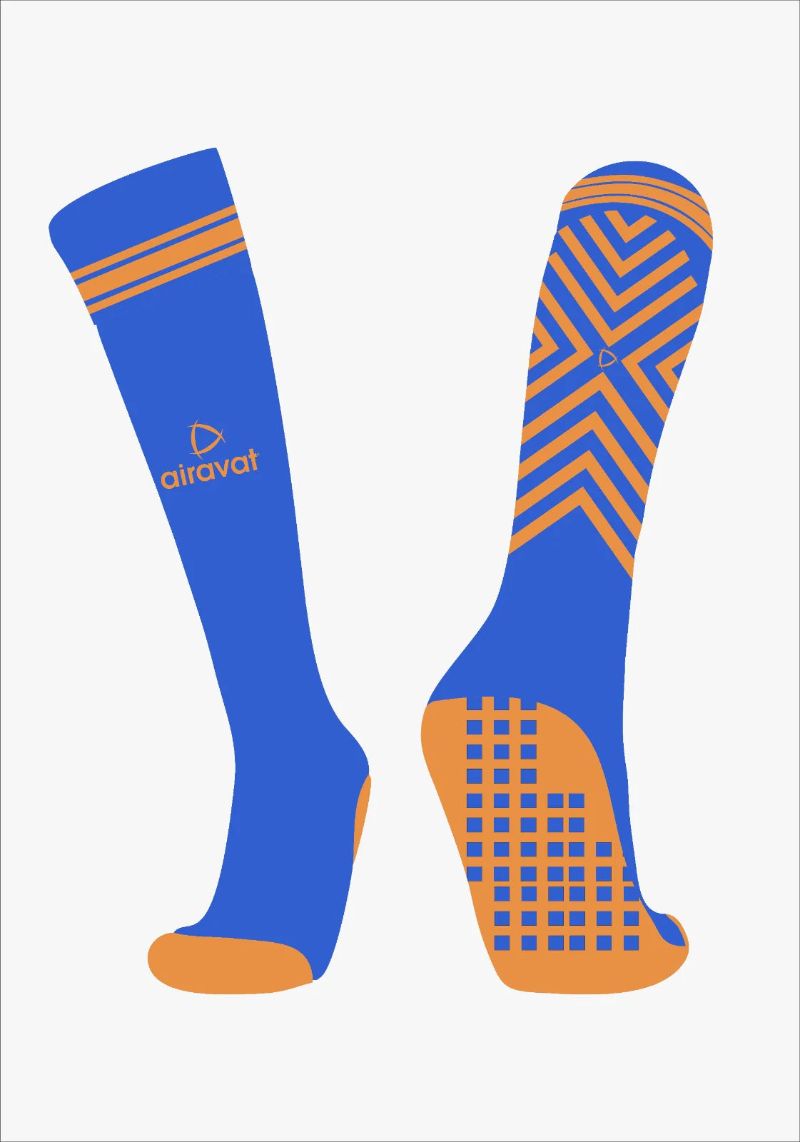 Airavat 7295 Anti Slip Sports Socks for Training and Performance-2
