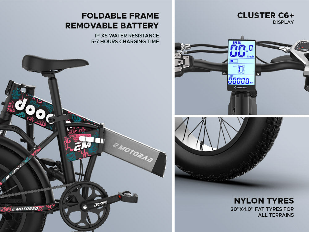 EMOTORAD Doodle V4 Electric Bike-5