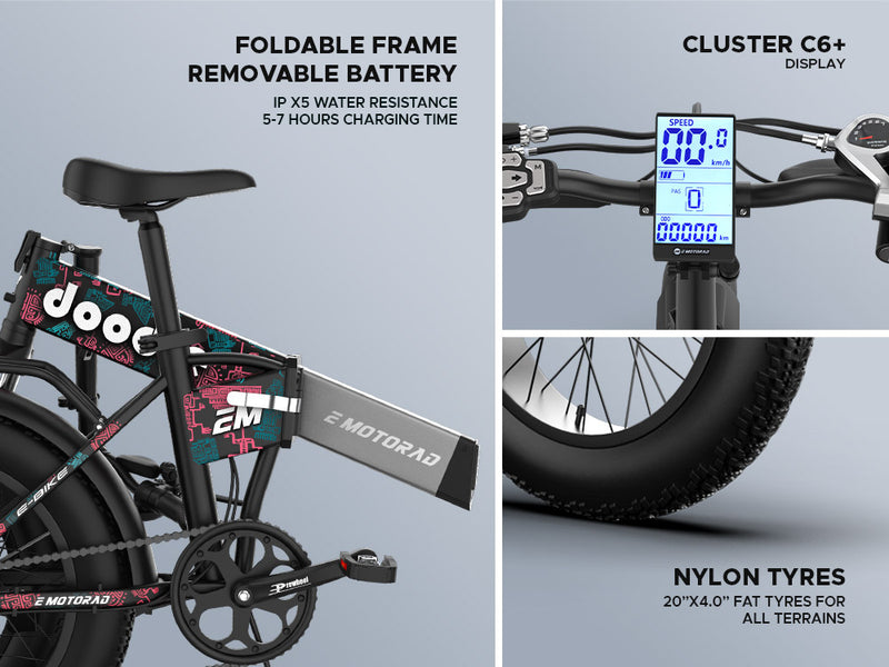 EMOTORAD Doodle V4 Electric Bike-5