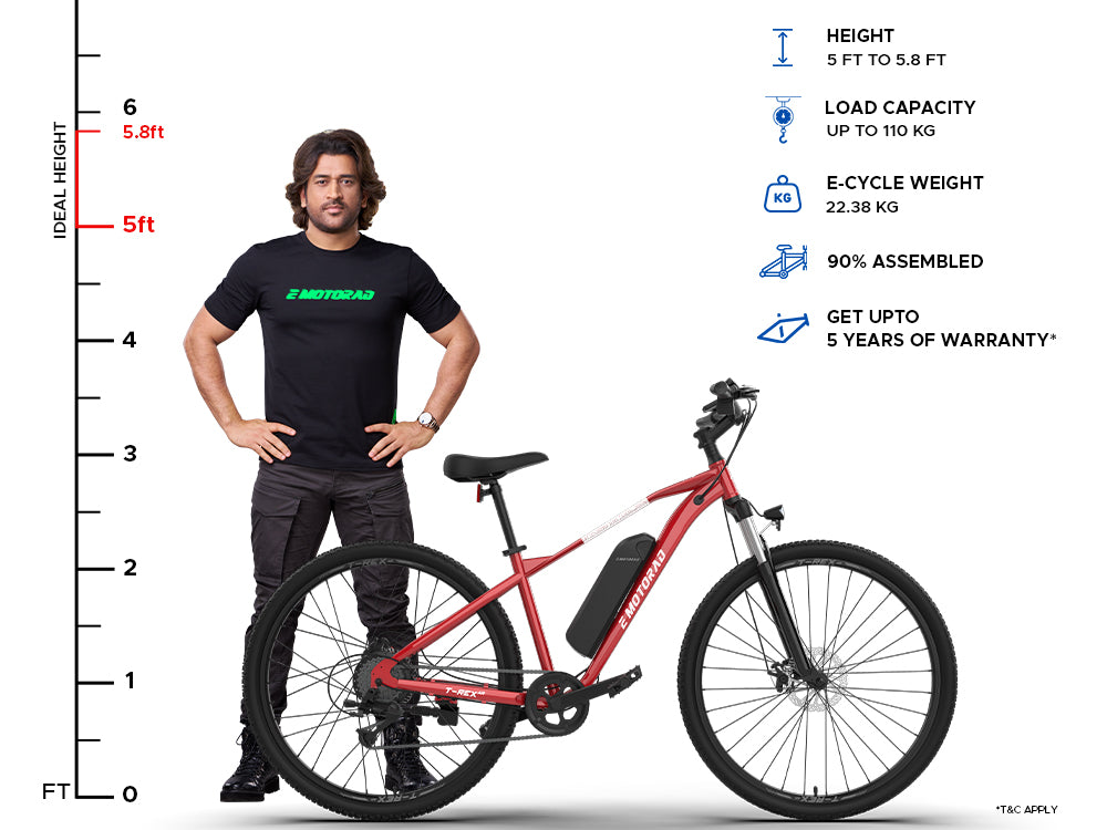 EMOTORAD Trex+ Air 29 Electric Bike