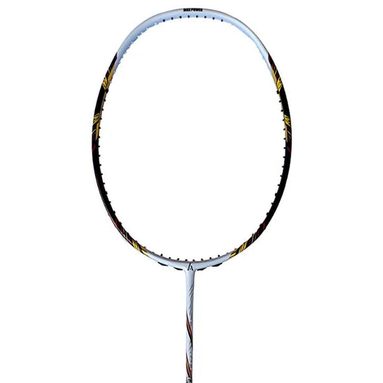 Close-up of Ashaway Carbon Force 800 badminton racket grip designed for solid hold, comfort, and better control