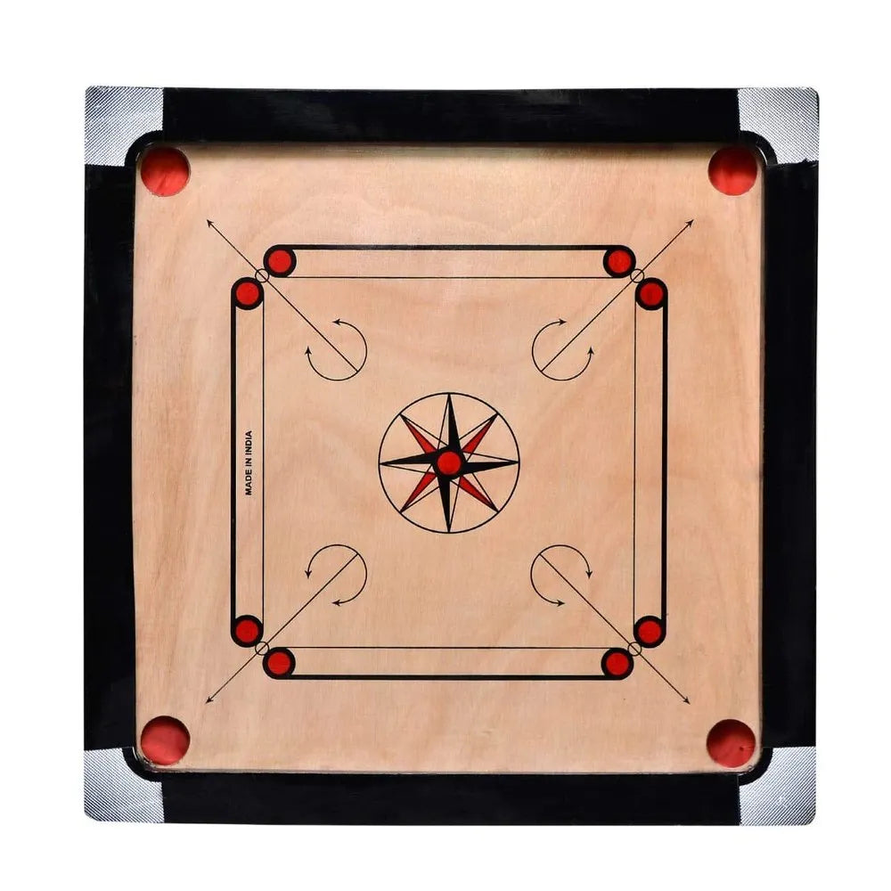 RK Champ 36x36 English Plywood Carrom Board for Tournament & Practice-1