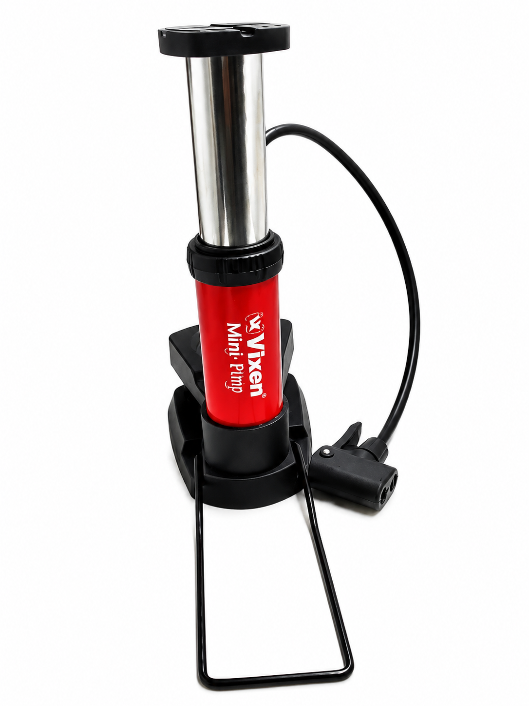 Vixen Oxy 337 Ball Pump with Pressure Meter for Sports Equipment-1