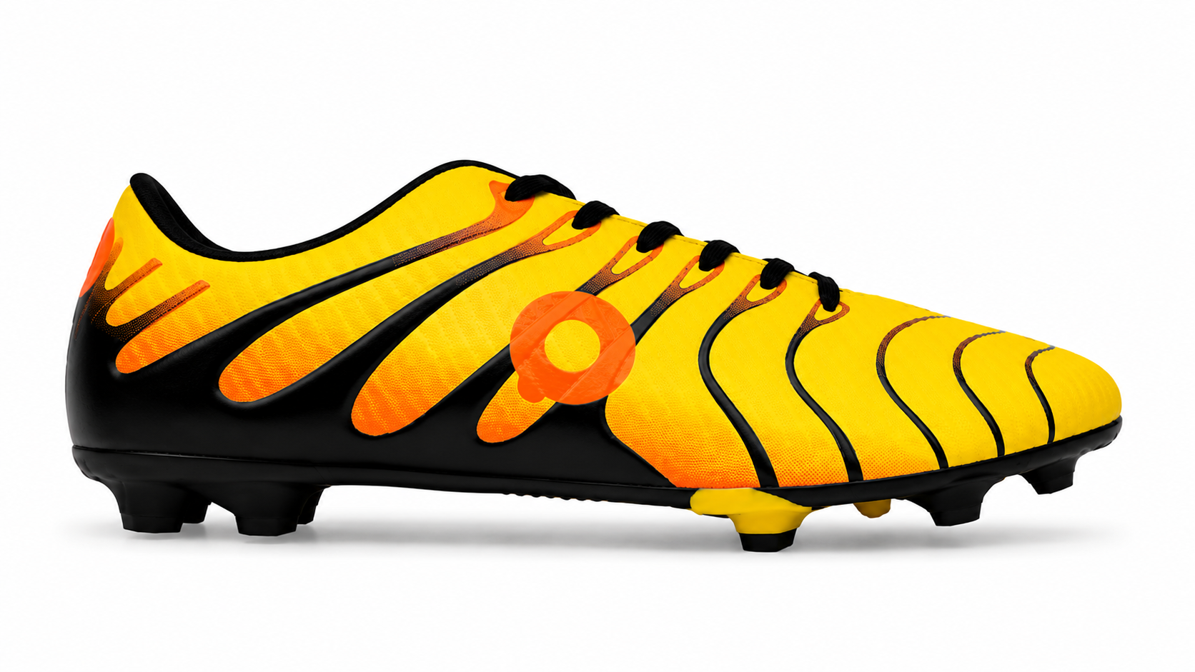 Aivin Ignia Football Shoes Yellow Orange for Training and Matches-3