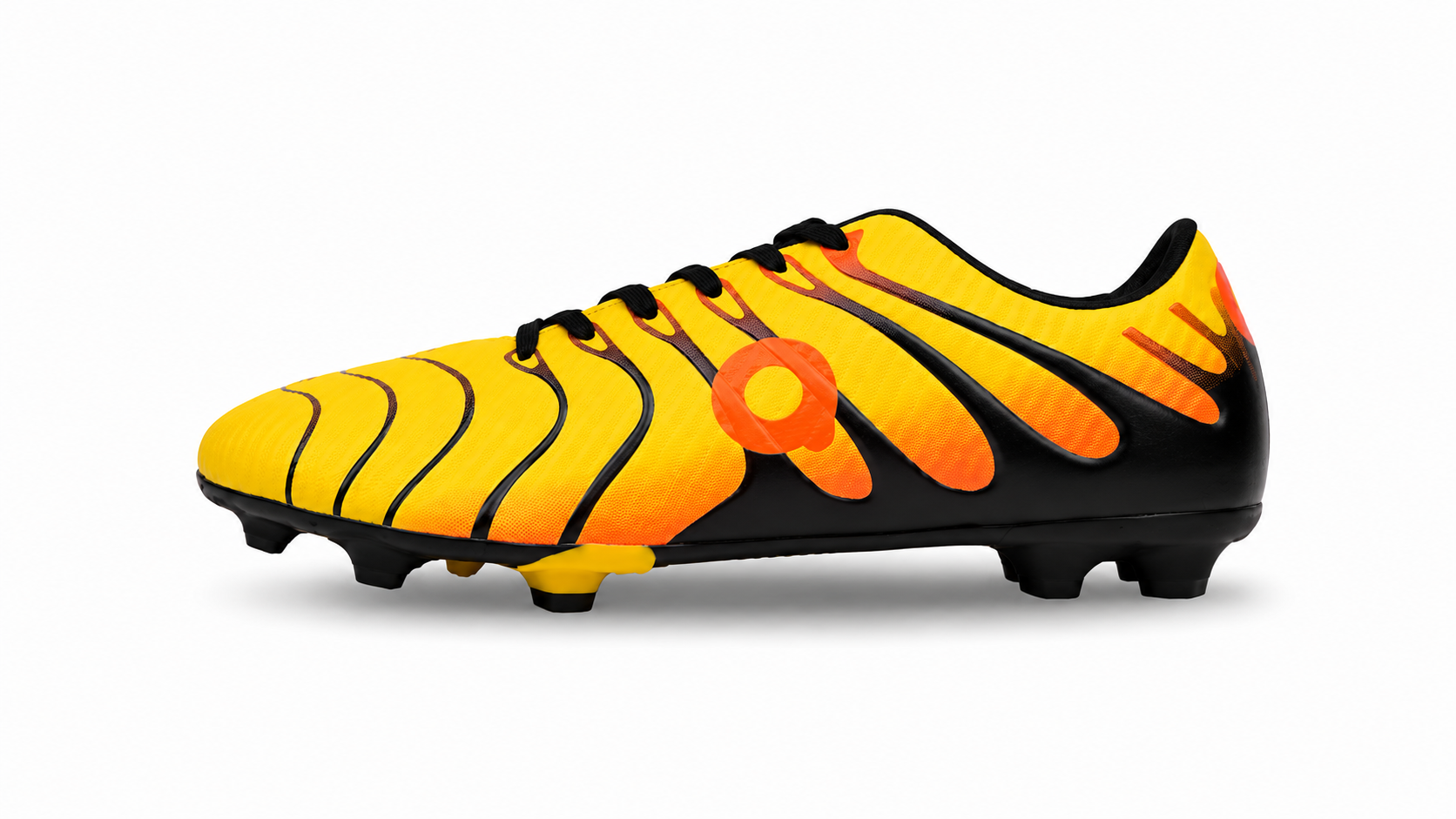 Aivin Ignia Football Shoes Yellow Orange for Training and Matches-4
