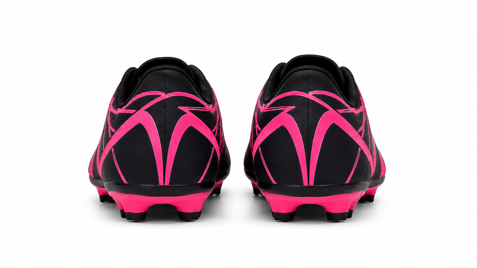 Aivin Vantamor Football Shoes Black Pink for Training and Matches-2