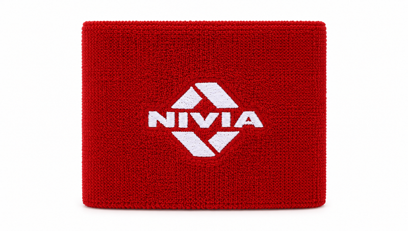 Nivia France WB-02 Wrist Band Large – Comfortable & Sweat Absorbent-3