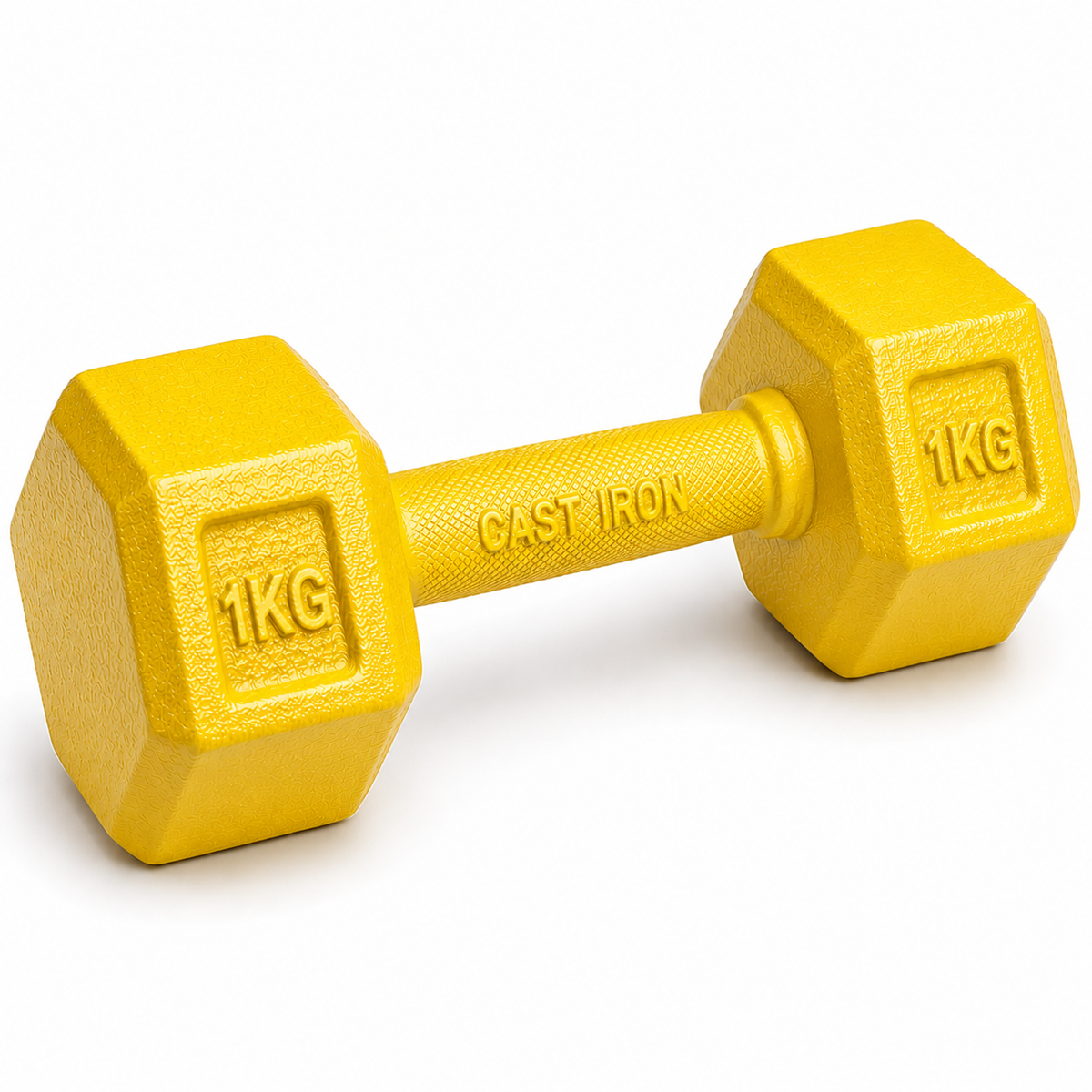 Cast Iron Hex Weight Training Gym Dumbbell-3