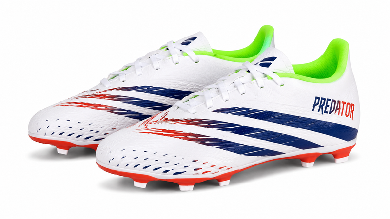 Performance football footwear designed for stability and control
