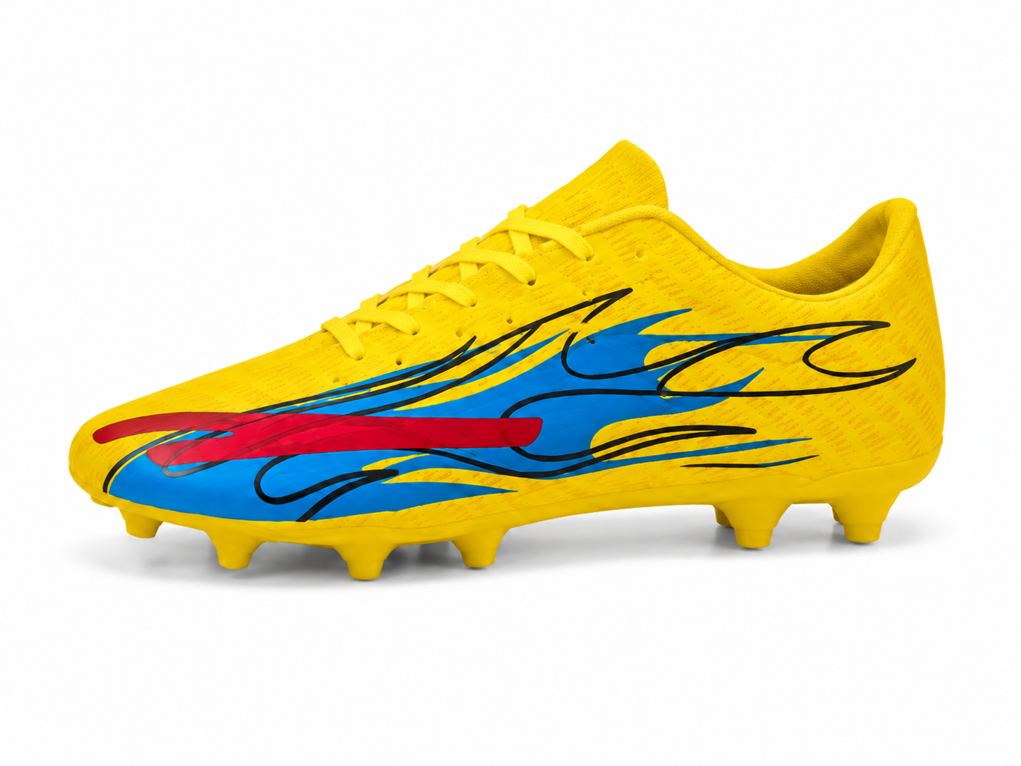 Durable kids football footwear for match and practice