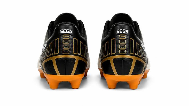 Star Impact Super Leather Football Shoes-2