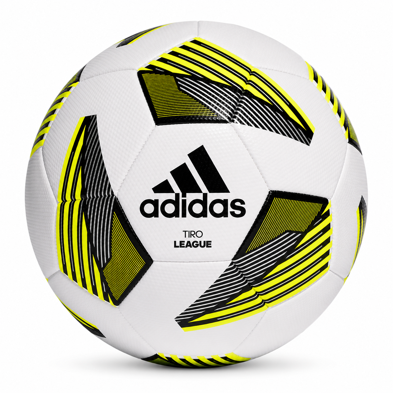 Adidas Tiro League TSBE football on professional pitch