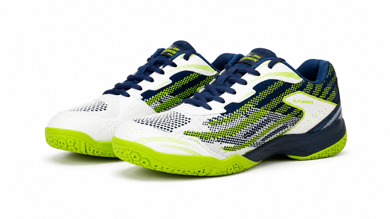 Yonex V200I badminton shoes White Deep Ocean for comfort, stability, and indoor court performance