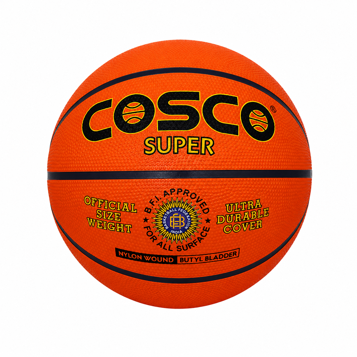 Cosco Super Orange Size 6 Basketball