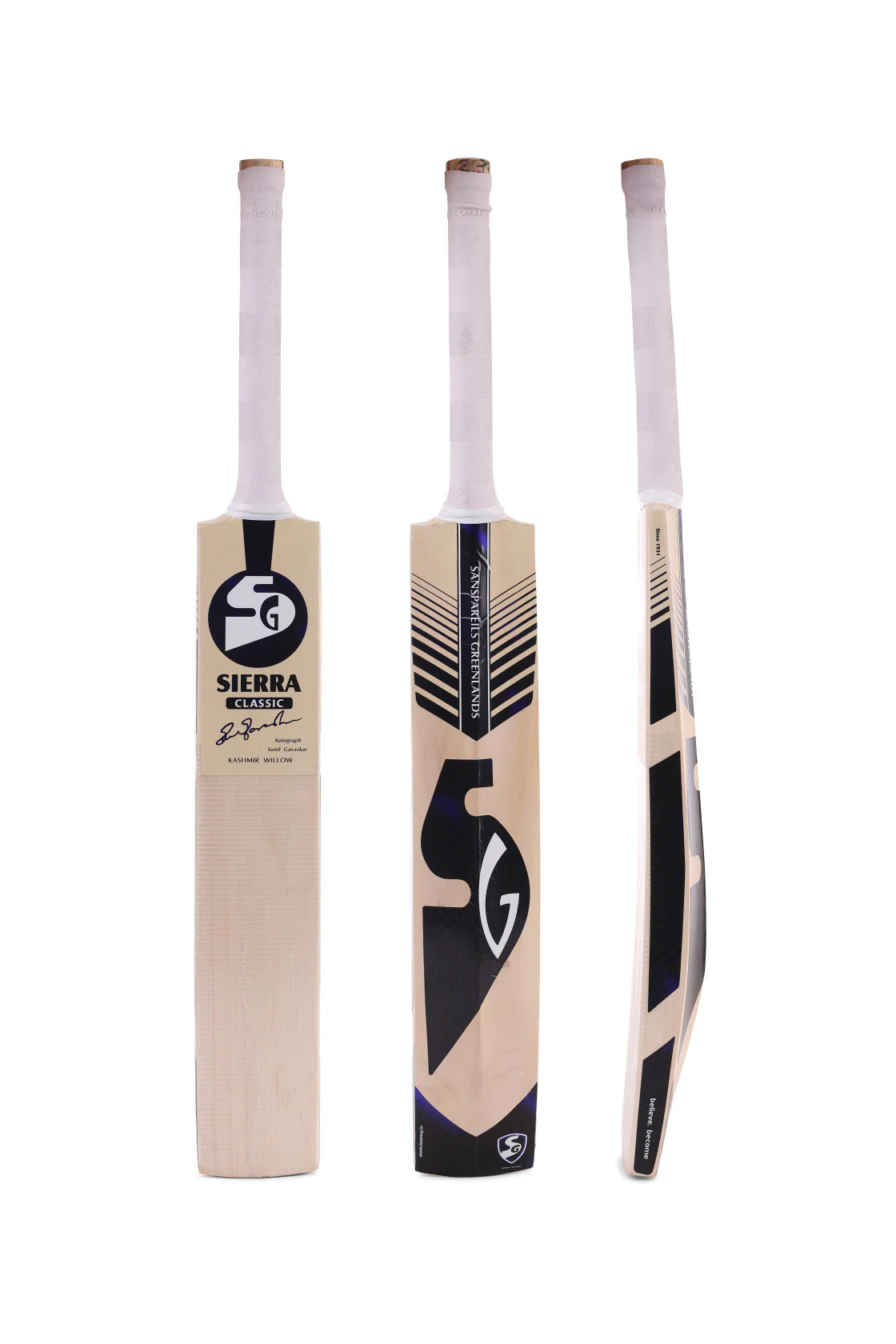 SG Sierra Classic Kashmir Willow Cricket Bat for Match & Practice-4