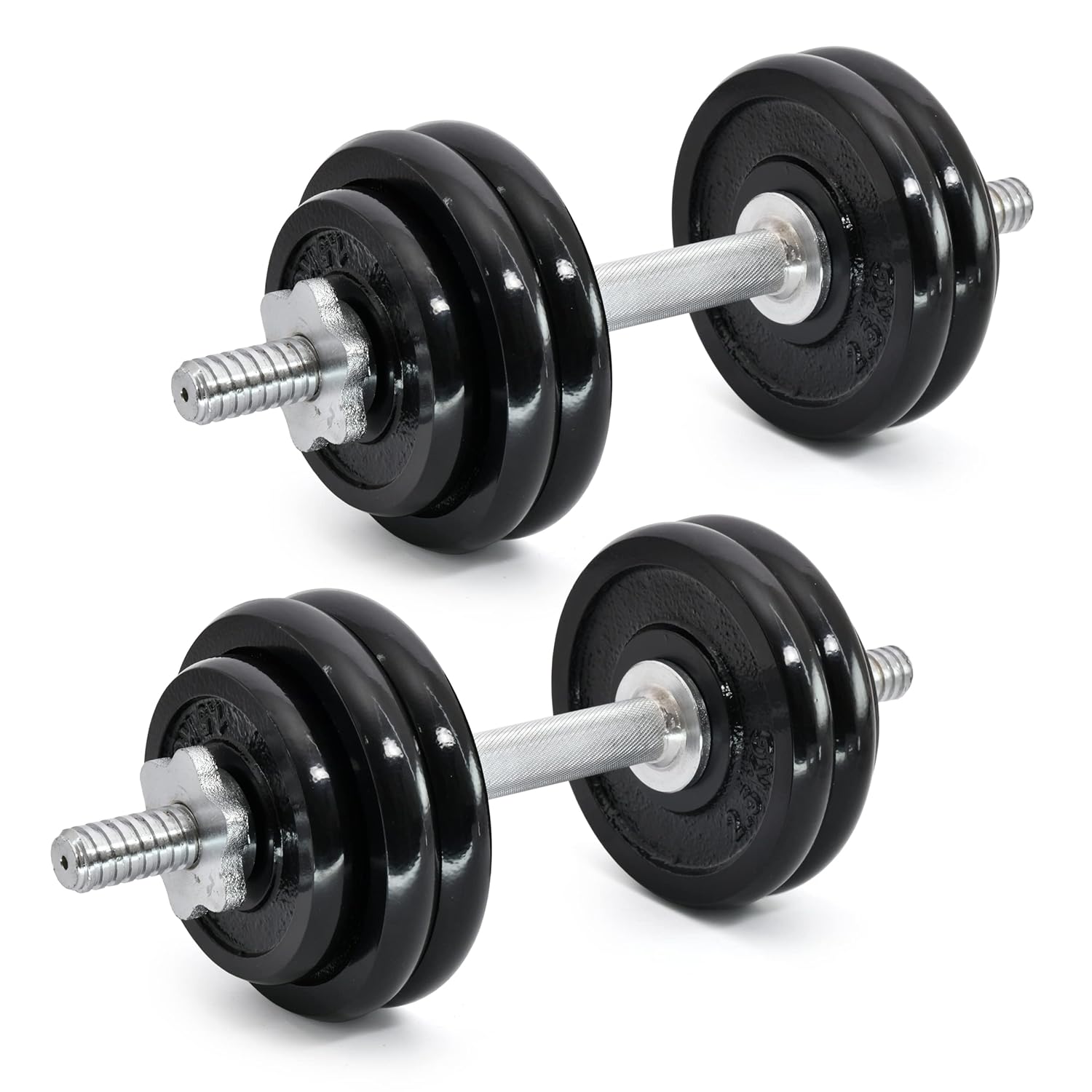 Cast Iron Dumbbell for Strength Training and Home Gym Workouts