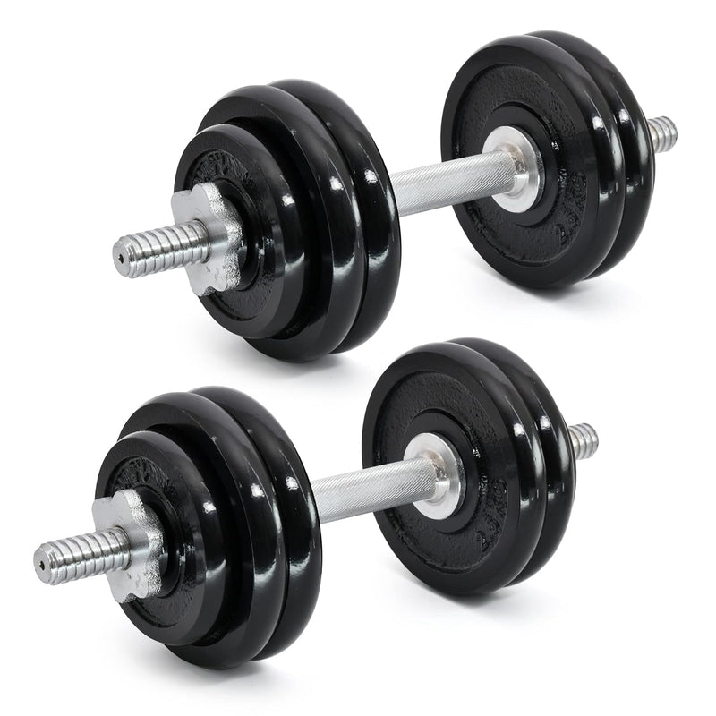 Cast Iron Dumbbell for Strength Training and Home Gym Workouts-1