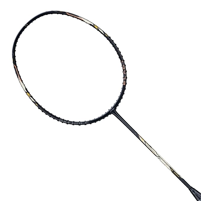 Lightweight Li-Ning Axforce Blast badminton racket with durable frame and stability