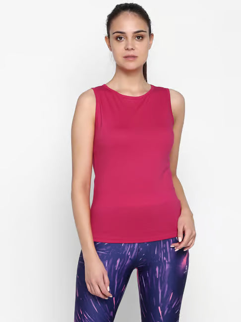 Lentus D409-001 Women T-Shirt Dark Pink M – Comfortable & Stylish-4