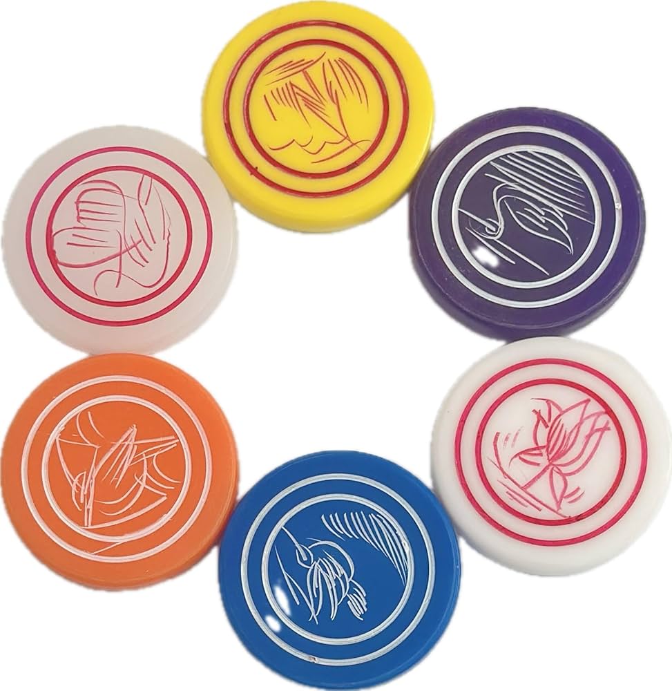 Mikado Acrylic 8mm Carrom Striker