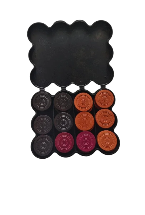 Mikado Crystal Classic Box Carrom Coins Set-1