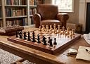 Mikado Wooden Chess Board 18-2