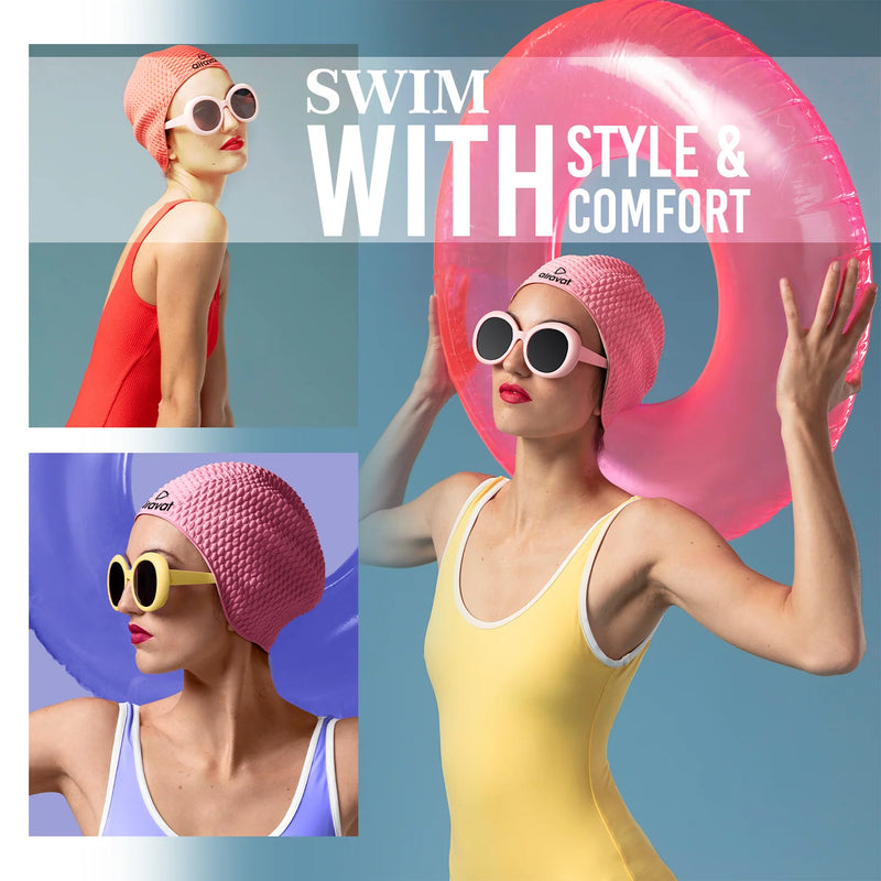 Airavat Bubble Swimming Cap-5