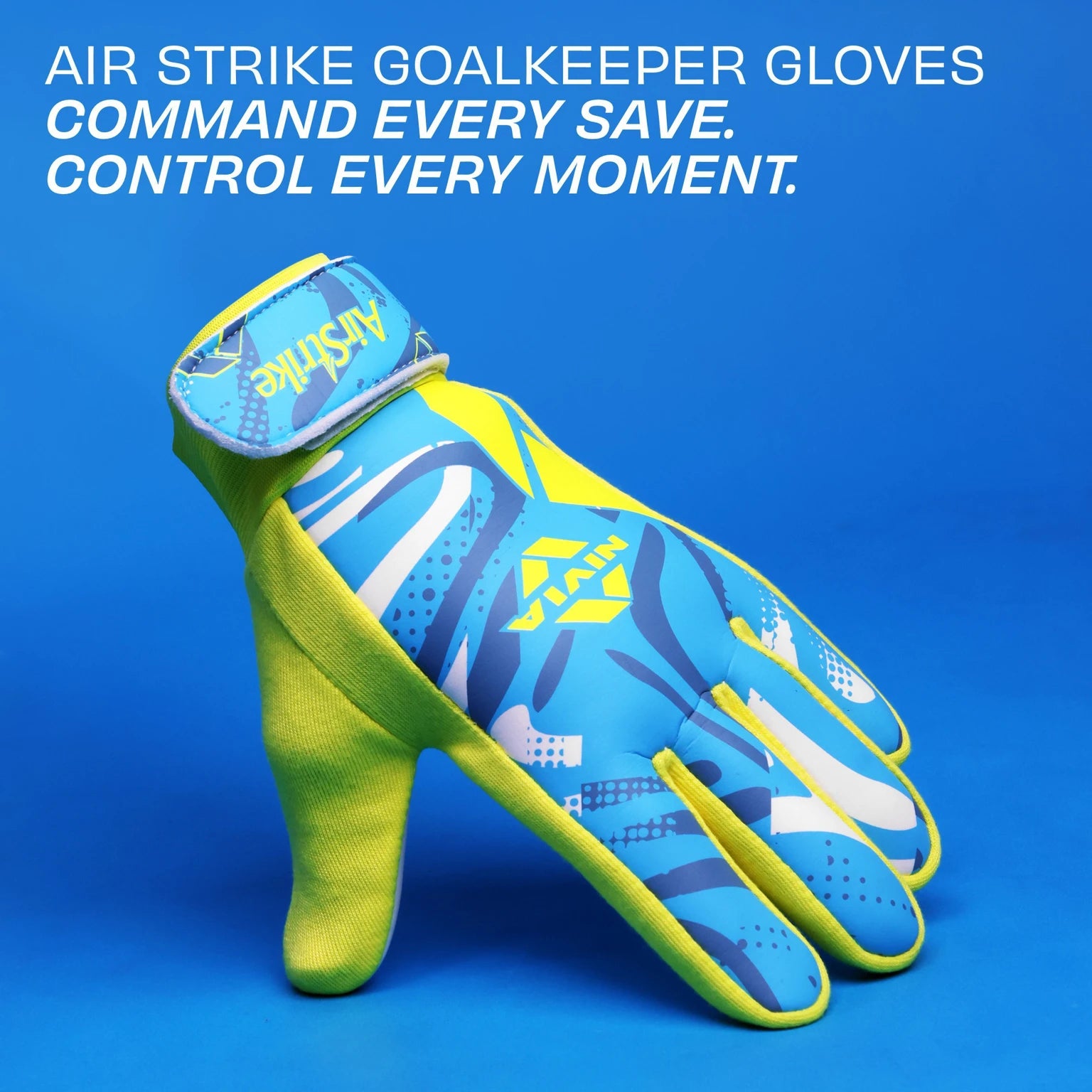 Nivia Air Strike Goalkeeper Gloves-5