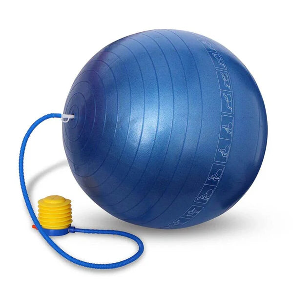 Nivia Anti Burst 65CM Gym Ball for Fitness, Yoga & Core Training