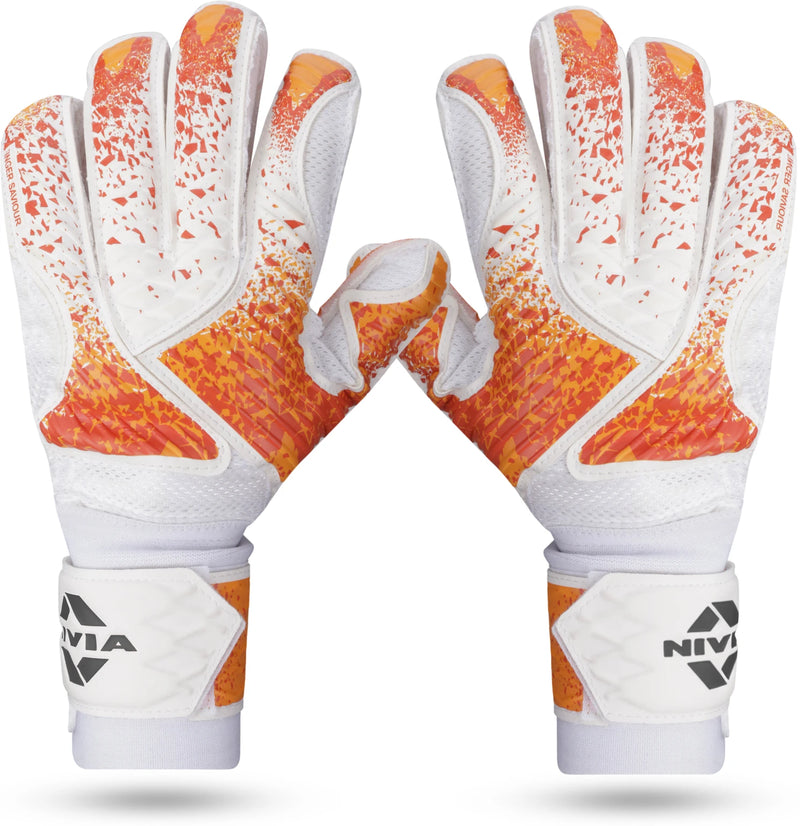 Nivia Finger Saver Goalkeeper Gloves-1