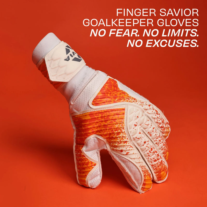 Nivia Finger Saver Goalkeeper Gloves-4