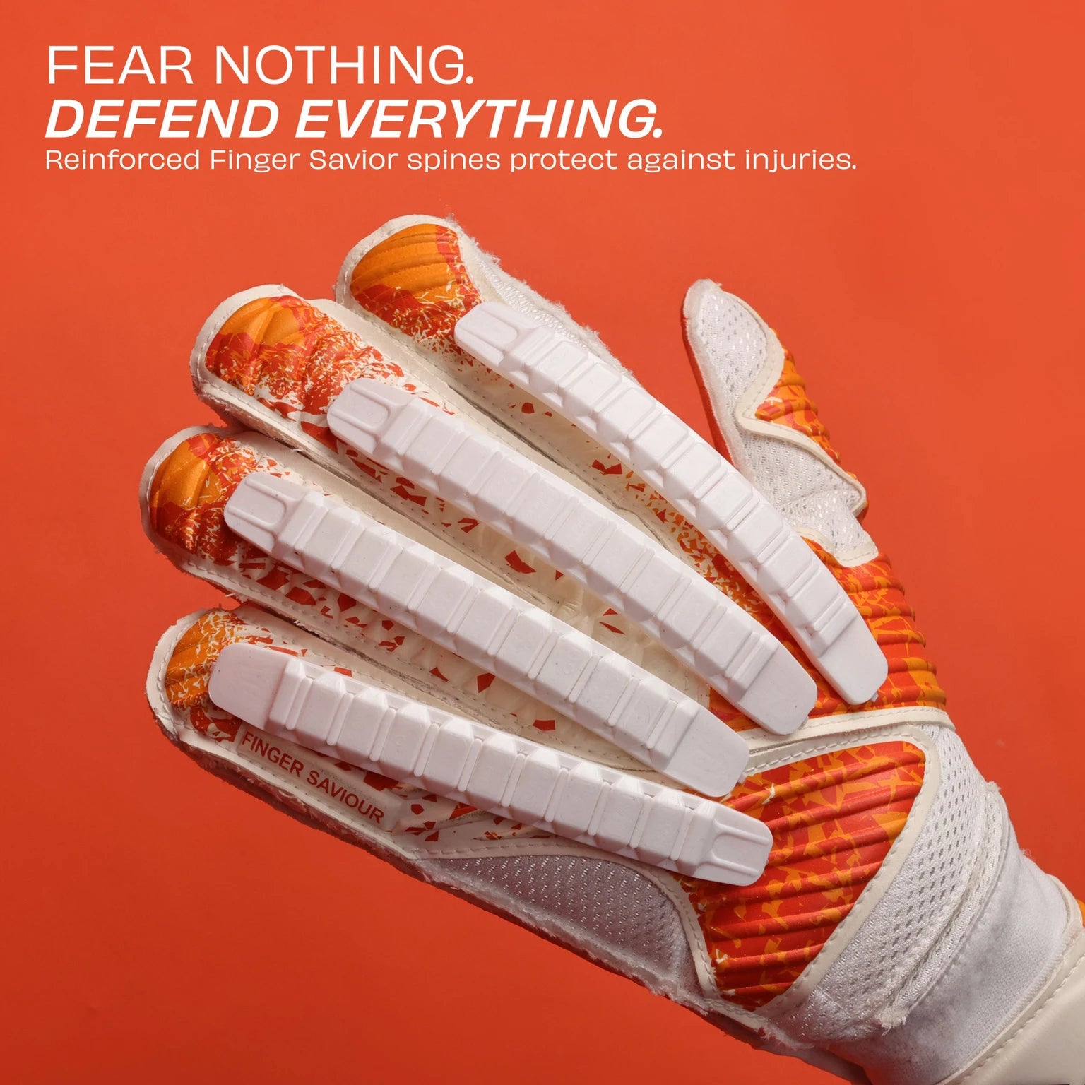Nivia Finger Saver Goalkeeper Gloves-2