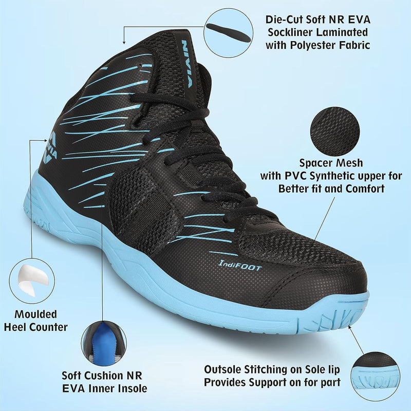 Nivia Panther 3.0 Basketball Shoes-4