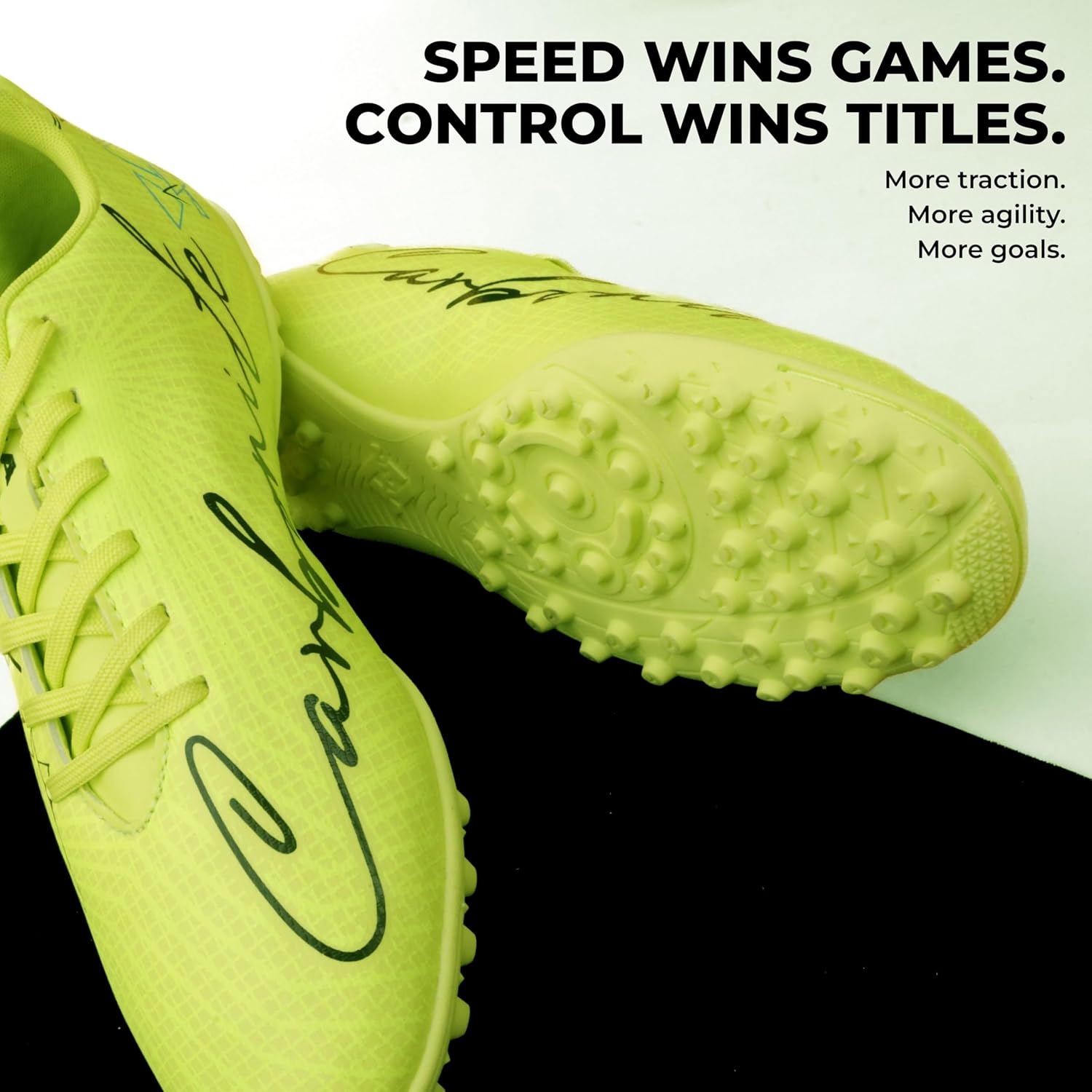 Nivia Premier Carbon Turf Football Shoes-5