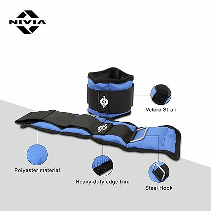 Nivia  2kg Ankle Weights-4
